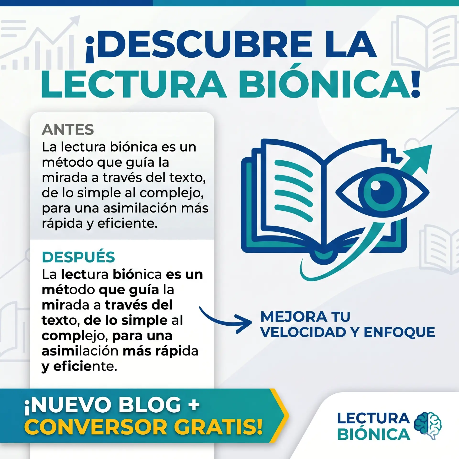 Qué es la lectura biónica: guía completa con conversor gratis